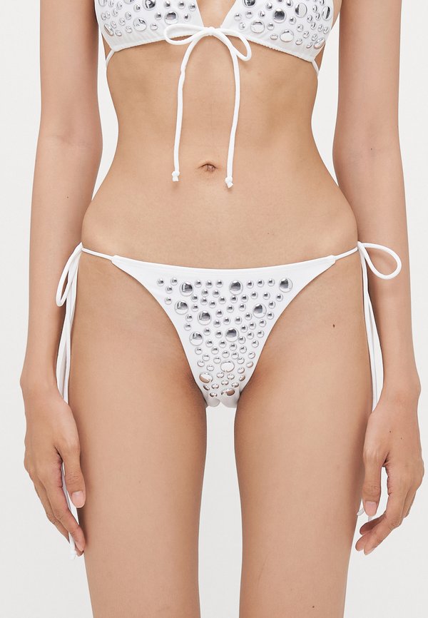 STUDDED BOTTOMS WITH TIE WAIST  - Bikini bottoms