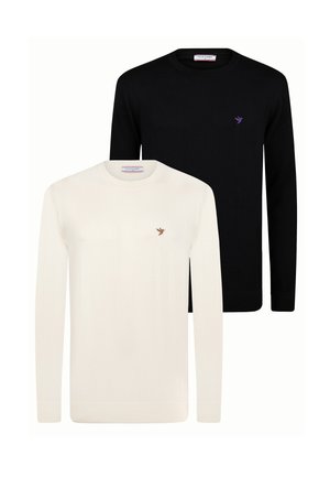 2 PACK - Trui - black