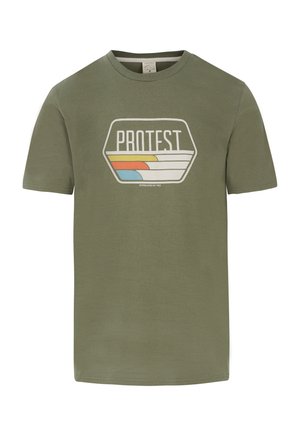 Protest, PRTSTAN - T-Shirt print - artichoke green