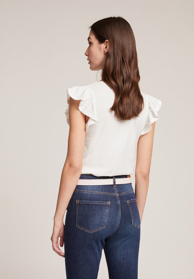 Damen Kleider | Motivi MIT SCHRIFTZUG UND FOLIENDRUCK T-Shirt print bianco/weiß - GJ08281 Damen Kleider | Motivi MIT SCHRIFTZUG UND FOLIENDRUCK T-Shirt print bianco/weiß - GJ08281