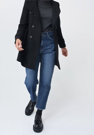 Halflange jas - black