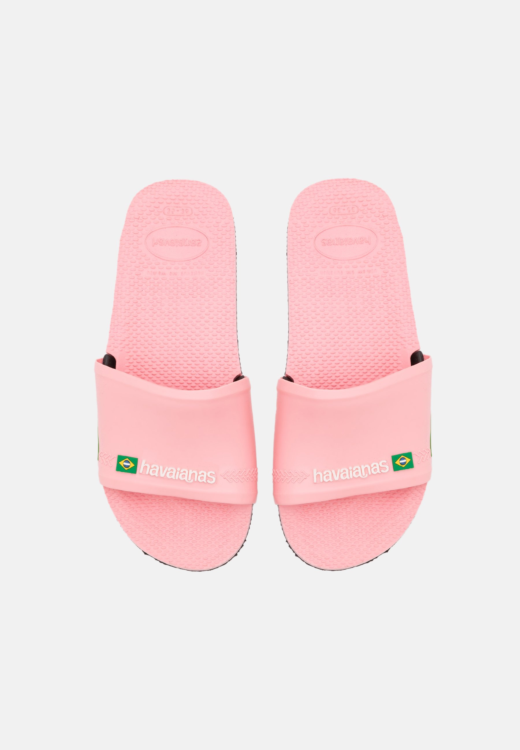 havaianas pink sliders