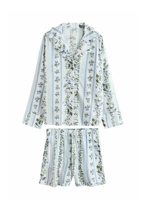 REGULAR FIT - BUTTON THROUGH - Nachtwäsche Set - cream floral