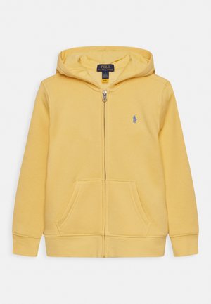 Felpa con zip - yellow