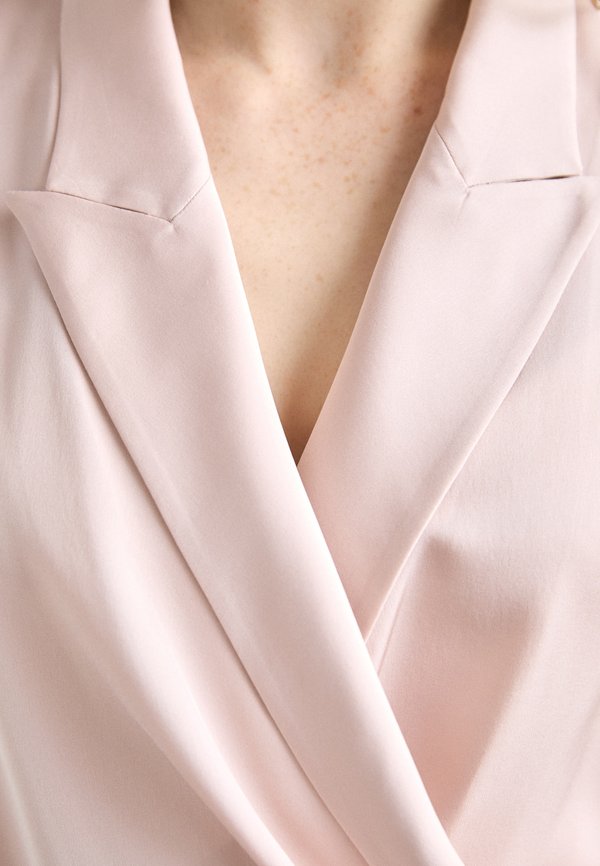 LAPEL WRAP - Blouse - blush2