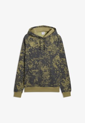 Puma, PUMA SPORT CAMO FLEECE HOODIE - Hoodie - chai latte