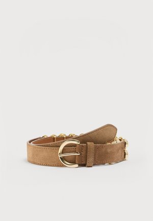 LOVE BELT - Vöö - marrone cognac/light gold-coloured