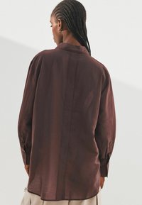 Next LONG SLEEVE - Košilová halenka  - brown rose