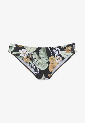 Bas de bikini - schwarz bedruckt