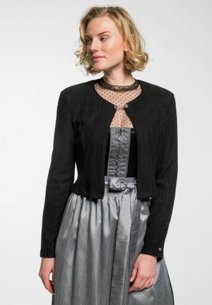EMANA - Strickjacke - schwarz
