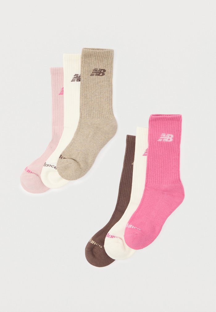 New Balance EVERYDAY CREW UNISEX 6 PACK - Socks - multi-coloured