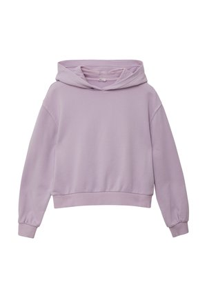MIT RÜCKEN UND GARMENT DYE - Hoodie - flieder