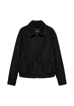 PULL&BEAR, Veste en similicuir - black