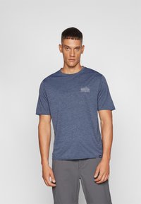 Patagonia DAILY GRAPHIC SHIRT - T-shirt desportiva - smolder blue
