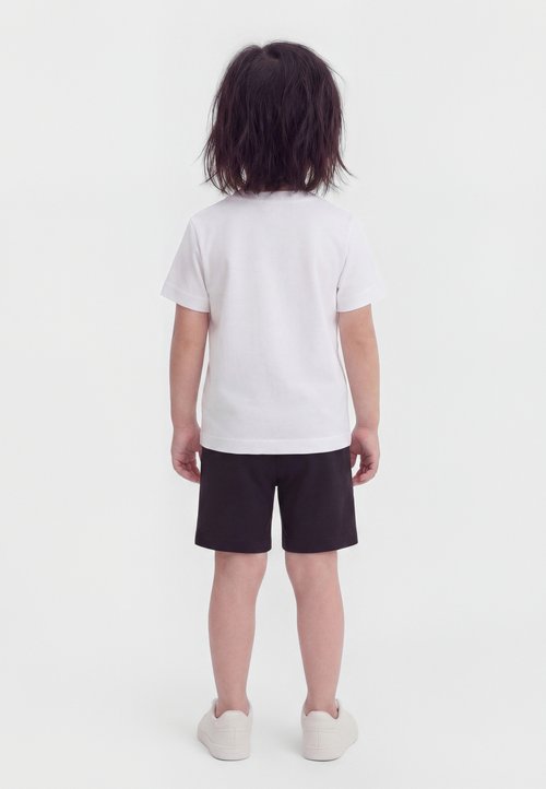 adidas ESSENTIALS INFANT UNISEX SET - Pantalón corto de deporte - white/black — photo 2