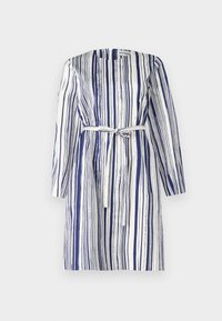 KERROIN SILUETTI - Cocktailklänning - off-white/dark navy