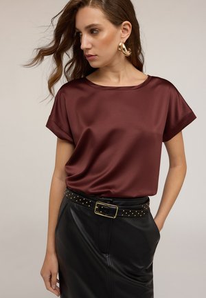BIMATERICA - T-shirt basic - marrone