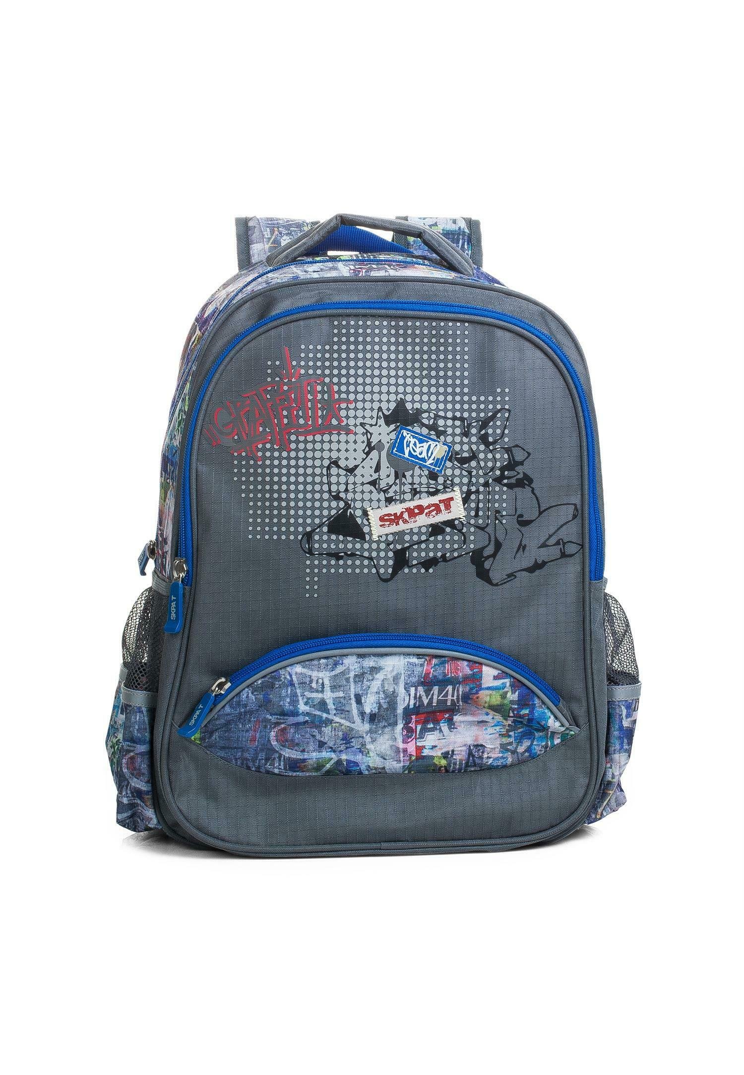 SKAPT BELGRADO - Mochila escolar - gris - Zalando.es