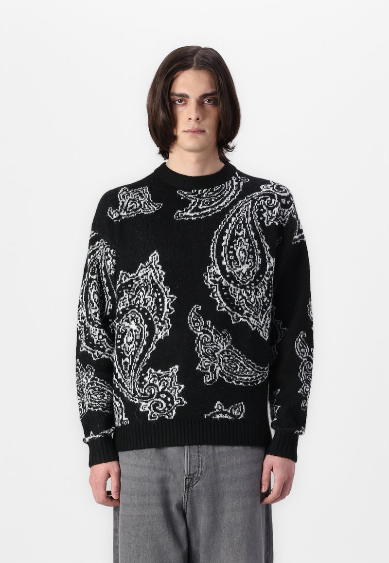 Jack & Jones JOROLLIE CREW NECK - Vesta - black