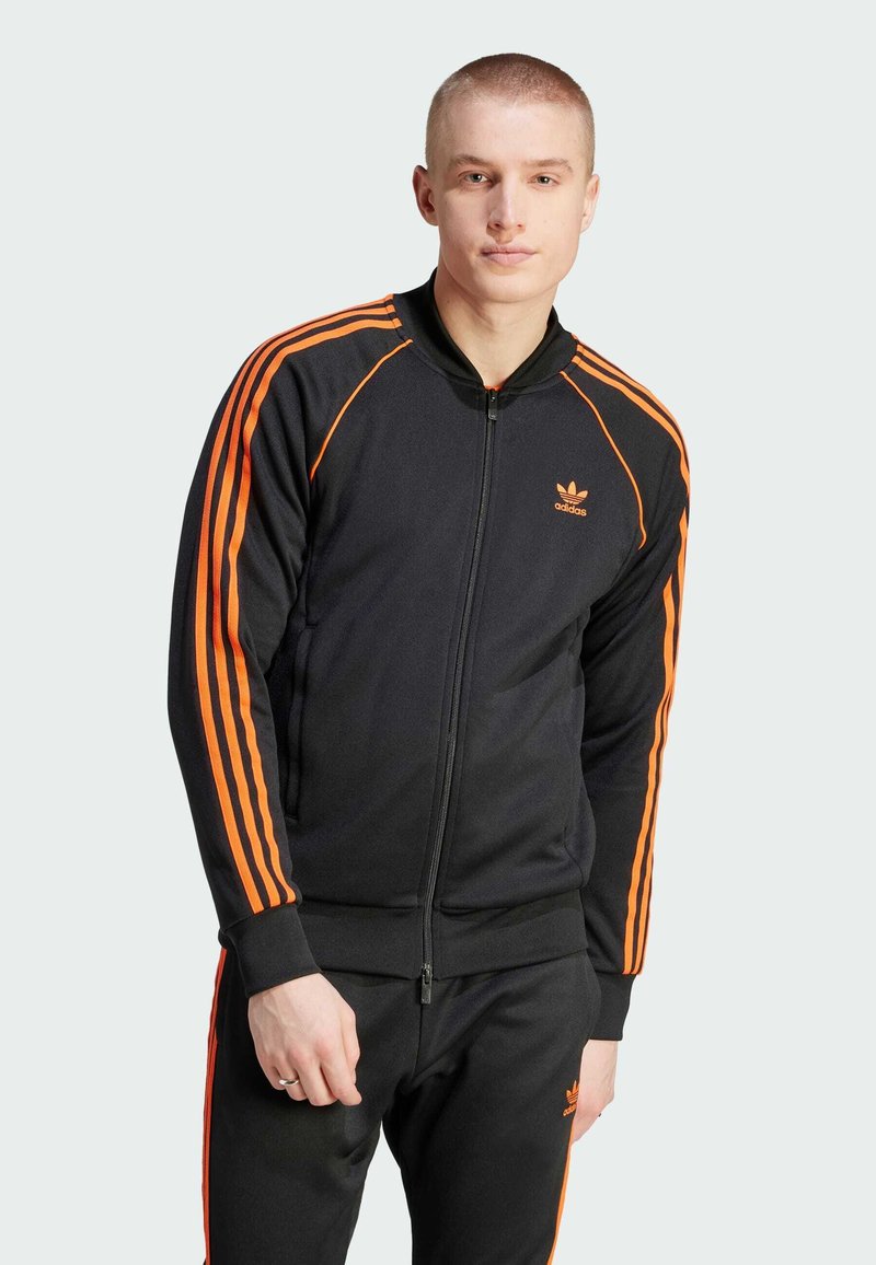 adidas Originals - Sportovní bunda - black   semi impact orange, Zvětšit