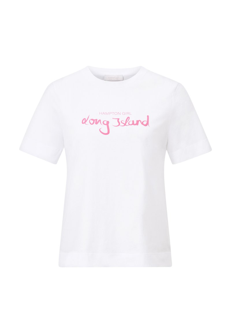 Rich & Royal T-shirt print wit Rich & Royal T-shirt print wit