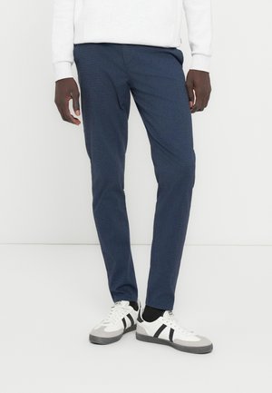 ONSMARK PETE SLIM DOBBY PANT - Nohavice chinos - bering sea