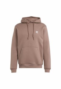 adidas Originals TREFOIL ESSENTIALS - Felpa con cappuccio - earth strata