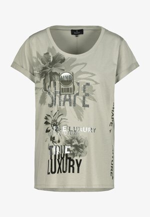 Print T-shirt - jade
