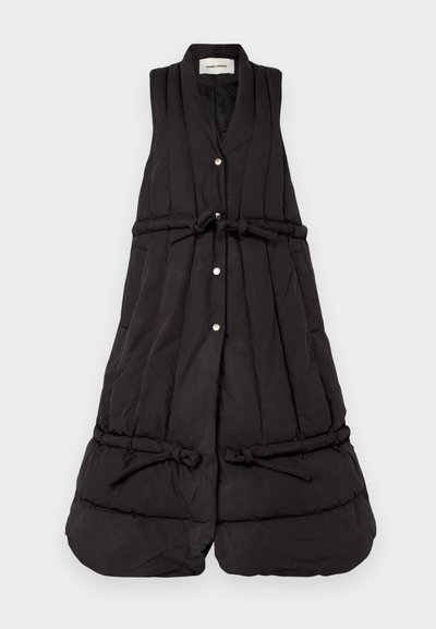 Henrik Vibskov PUFF VEST - Strukirani kaput - black