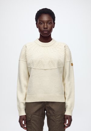 Fjällräven, ÖVIK SOLID  - Пуловер - light beige
