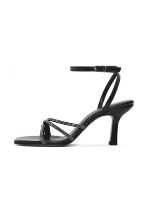 Sandali con tacco - black