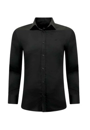 Zakelijk overhemd - zwart