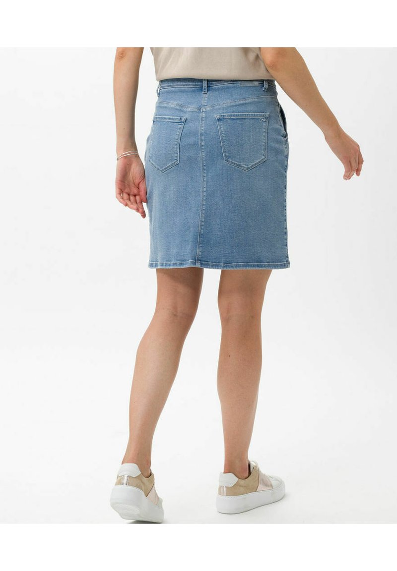 Damen Jeansröcke | BRAX STYLE KIMI Jeansrock used light blue/hellblau - NM26293 Damen Jeansröcke | BRAX STYLE KIMI Jeansrock used light blue/hellblau - NM26293