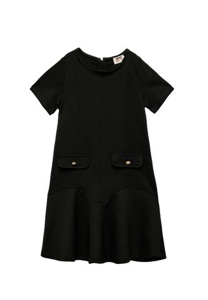 SHORT SLEEVE - Strikkjoler - black