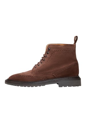 WINSTON FBDB1  - Schnürstiefelette - dunkelbraun