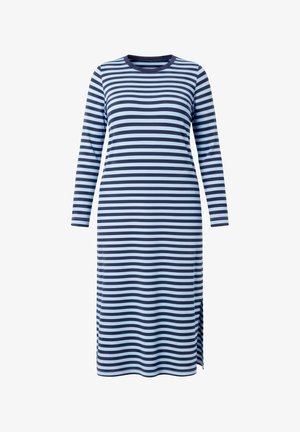 Studio Untold, STRIPED LONG SLEEVE JERSEY DRESS - Jerseykjole - marine