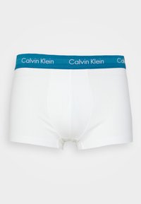Calvin Klein Underwear LOW RISE TRUNK STRETCH 3 PACK - Boxerbriefs - white/grey