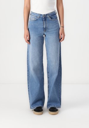 Wide Leg - blue denim