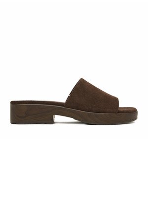 Gino Rossi, GINO ROSSI WOMEN'S BROWN FLIP-FLOPS - Sandalias planas - brown