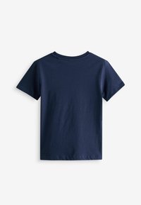 Next SHORT SLEEVE GRAPHIC STANDARD - Apdrukāts T-krekls - navy multi grafitti