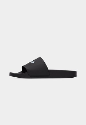 MSGM MICROLOGO - Sandales de bain - black