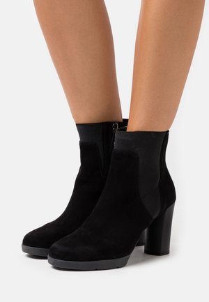 Geox High Heel Stiefelette - black
