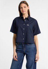 Košilová halenka  - dunkelblau