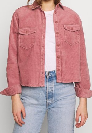 Overhemdblouse - nude