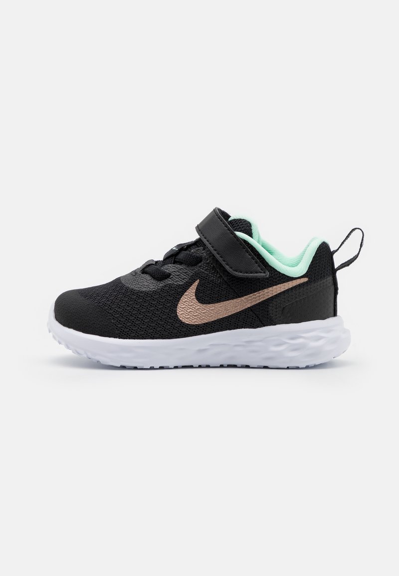 Nike Performance NIKE REVOLUTION 6 (TDV) - Sapatos para corrida em estrada - black/metallic red bronze/mint foam/canyon purple