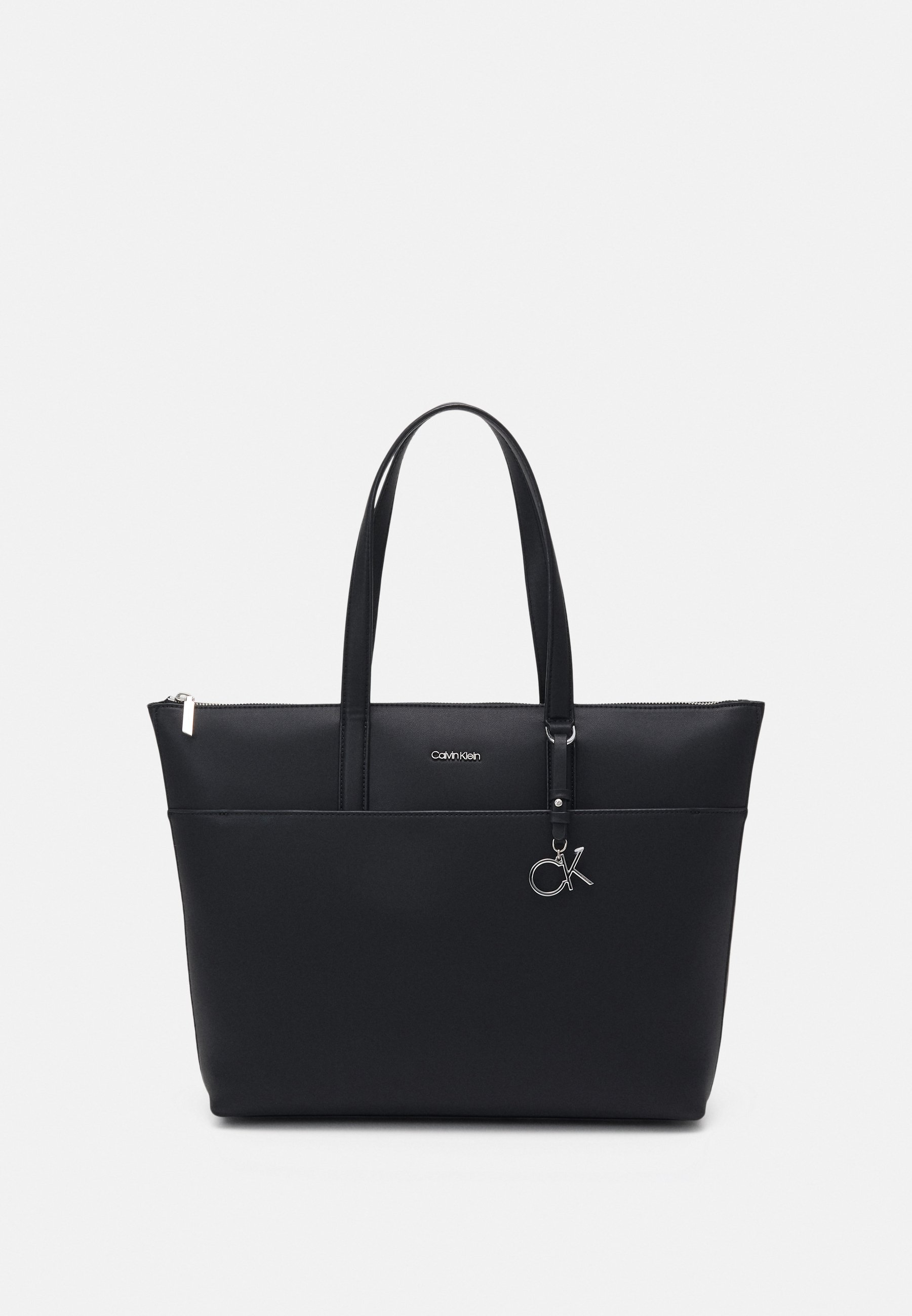 Calvin Klein MUST SHOPPER SLIP - Tote bag - black 