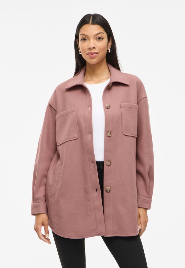 VIKIMMI NOOS - Kurzmantel - old rose