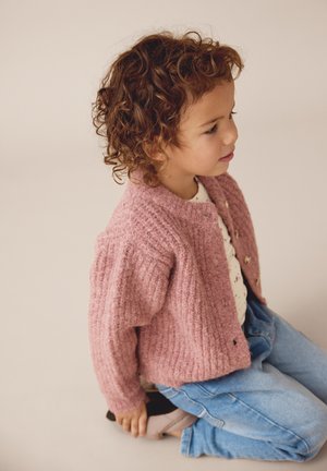 EN FANT, CARDIGAN KNIT - Cardigan - burlwood