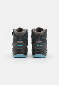 Lowa MADDOX WARM GTX MID UNISEX - Stivali da neve  - graphite/aquamarine