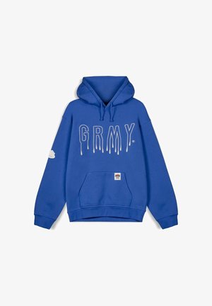 Grimey BACK AT YOU VINTAGE - FW23 - Jersey con capucha - azul
